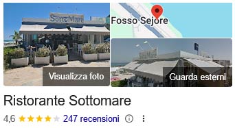 Ristorante pizzeria sottomare Fano Pesaro