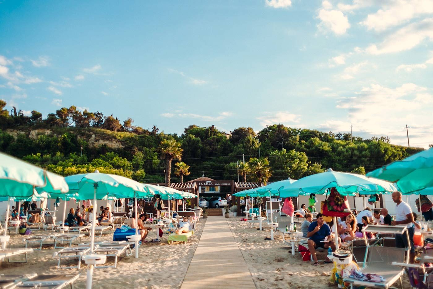 Spiaggia Fano bagno Pesaro